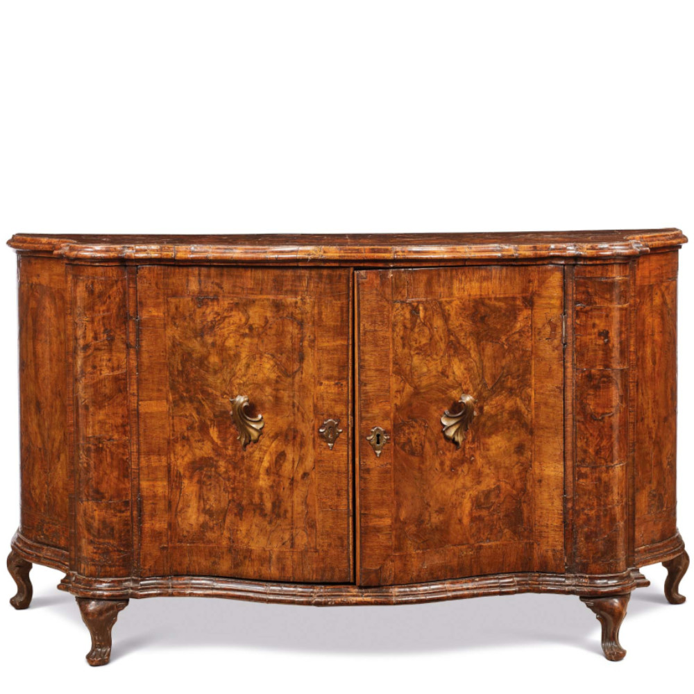 Credenza in radica di noce